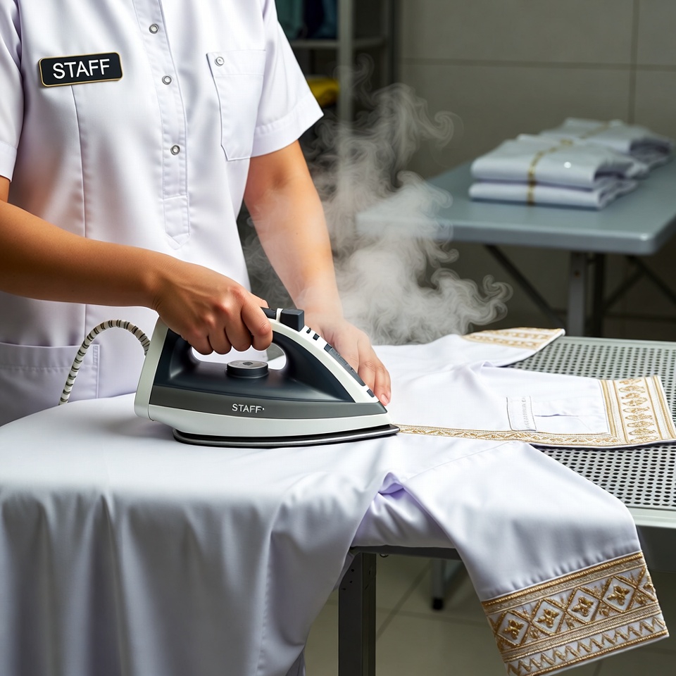 ironing service in makkah haram