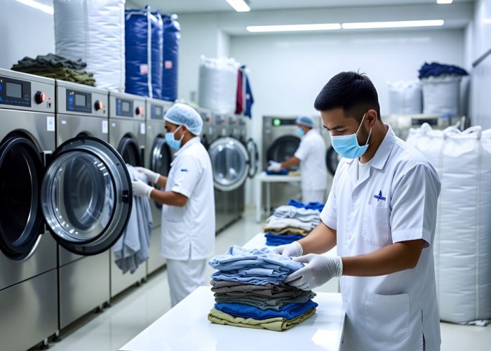Fold Laundry Service in Makkah